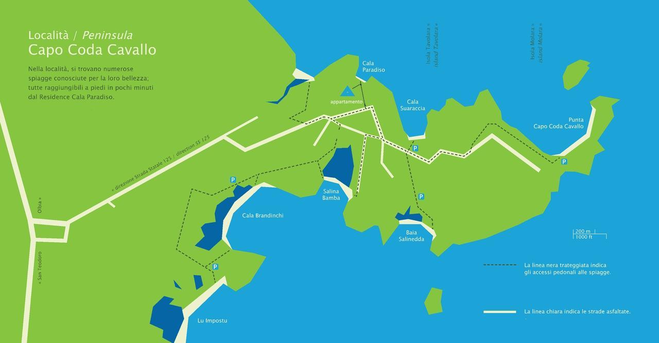 Appartamento Cala Paradiso 圣特奥多罗 外观 照片